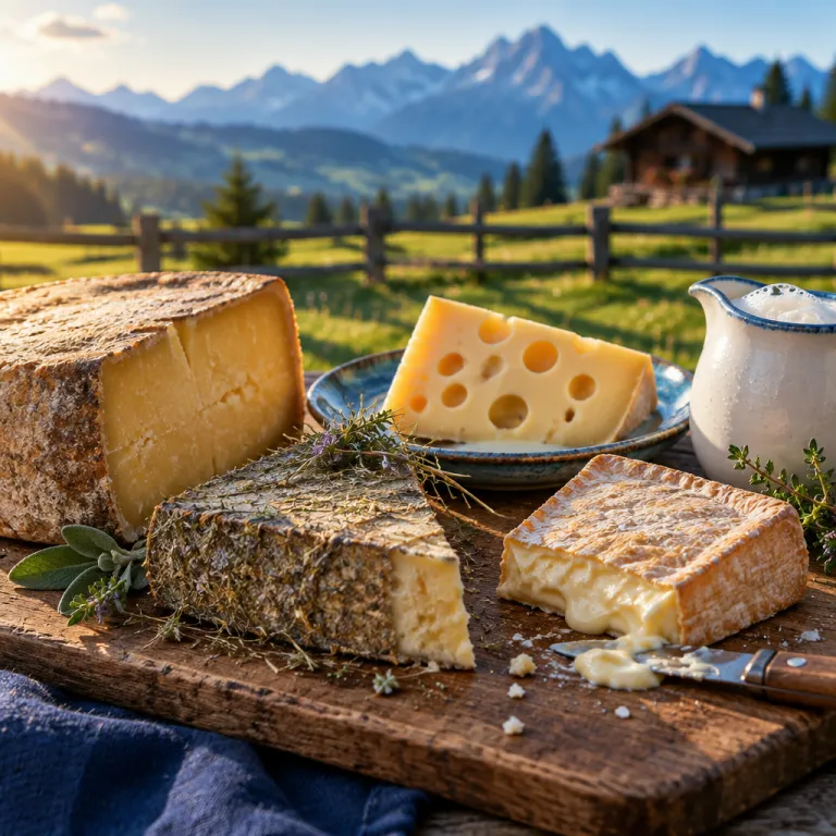 Vier geschützte Käse, eine Landschaft: was Bergkäse, Emmentaler, Sennalpkäse und Weißlacker erzählen