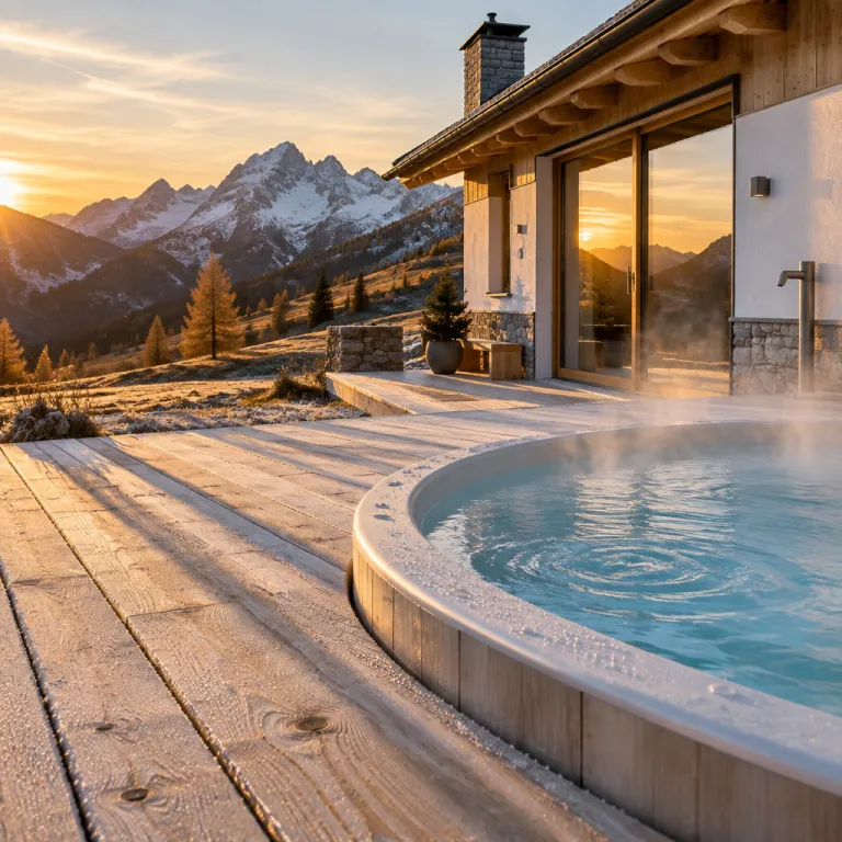Berghütte mit Whirlpool im Allgäu: elegante Rückzugsorte in den Allgäuer Alpen